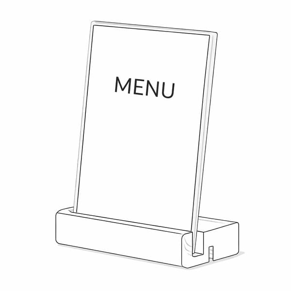 Présentoirs de table