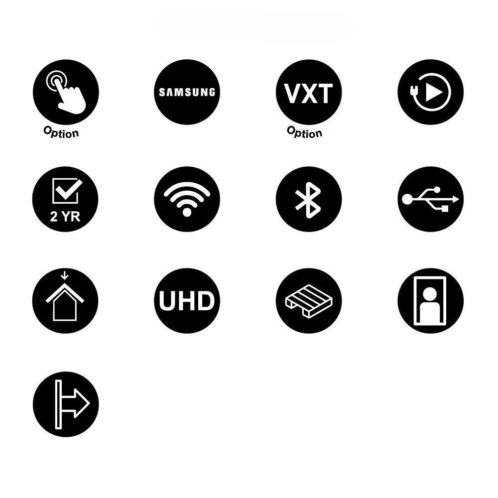 Totem Digital Premium - Ecran Samsung - 43 ou 55 pouces