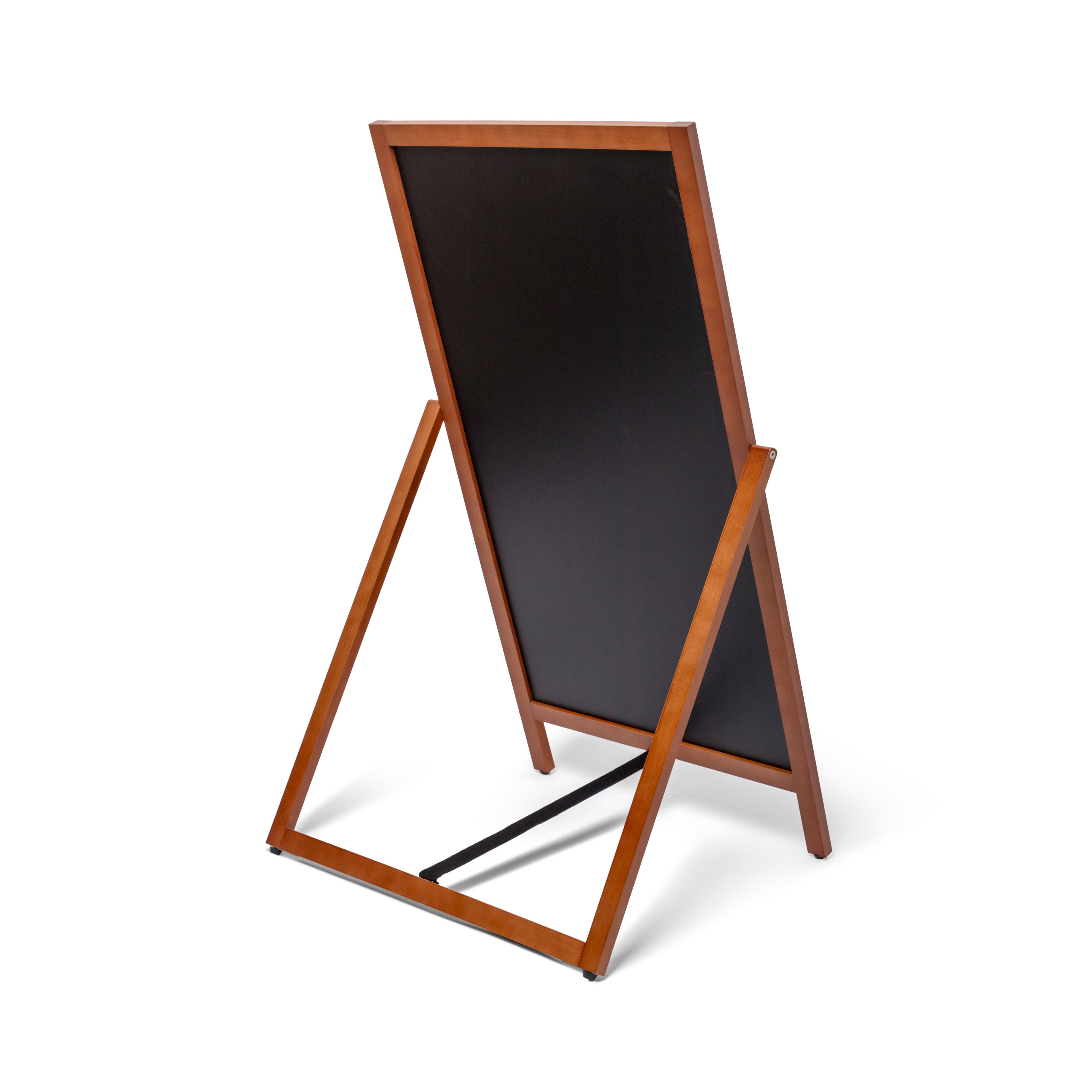 Chevalet ardoise en bois, vue produit