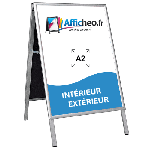 Chevalet Stop-trottoir Aluminium 25 mm