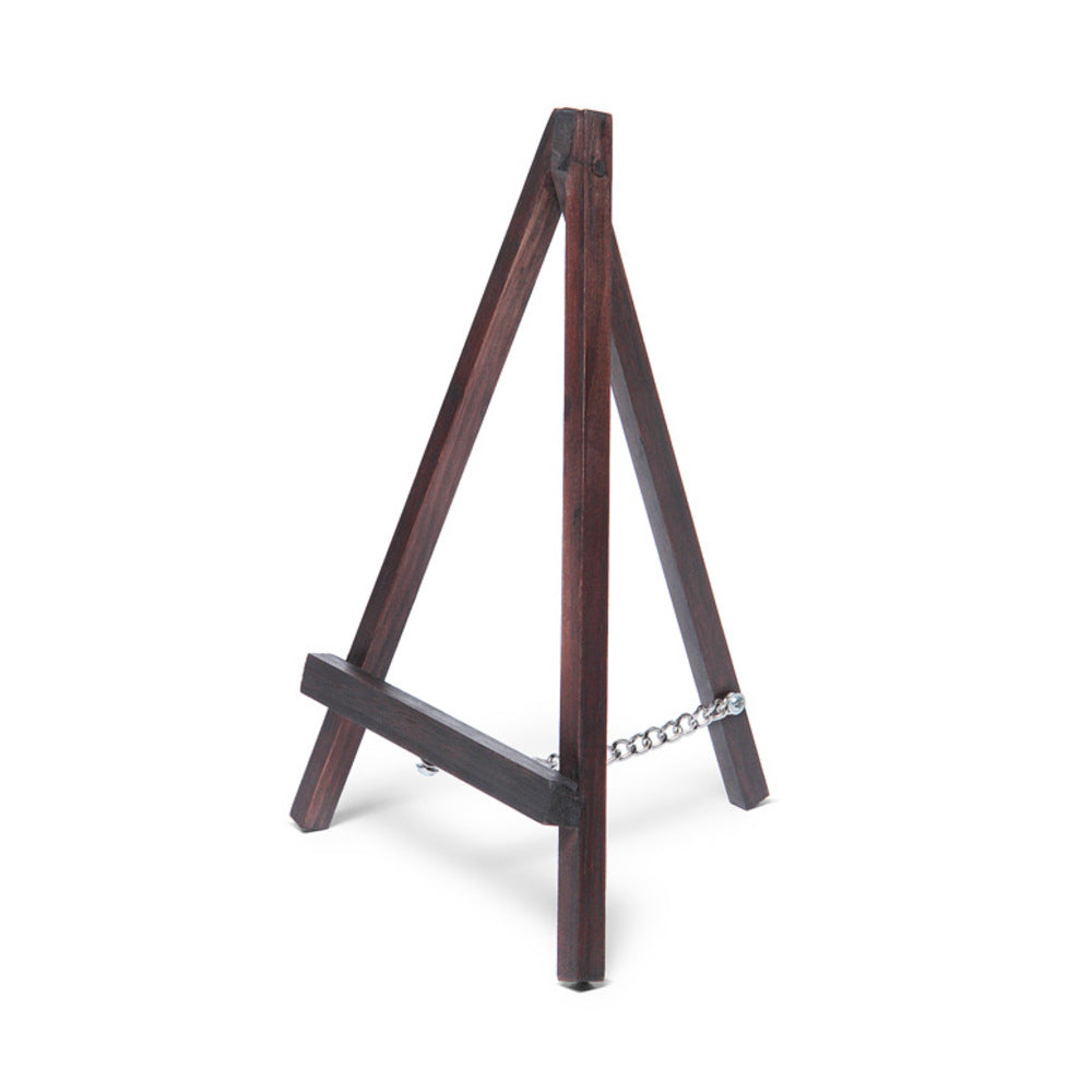 Mini chevalet ardoise de table en bois, vue produit