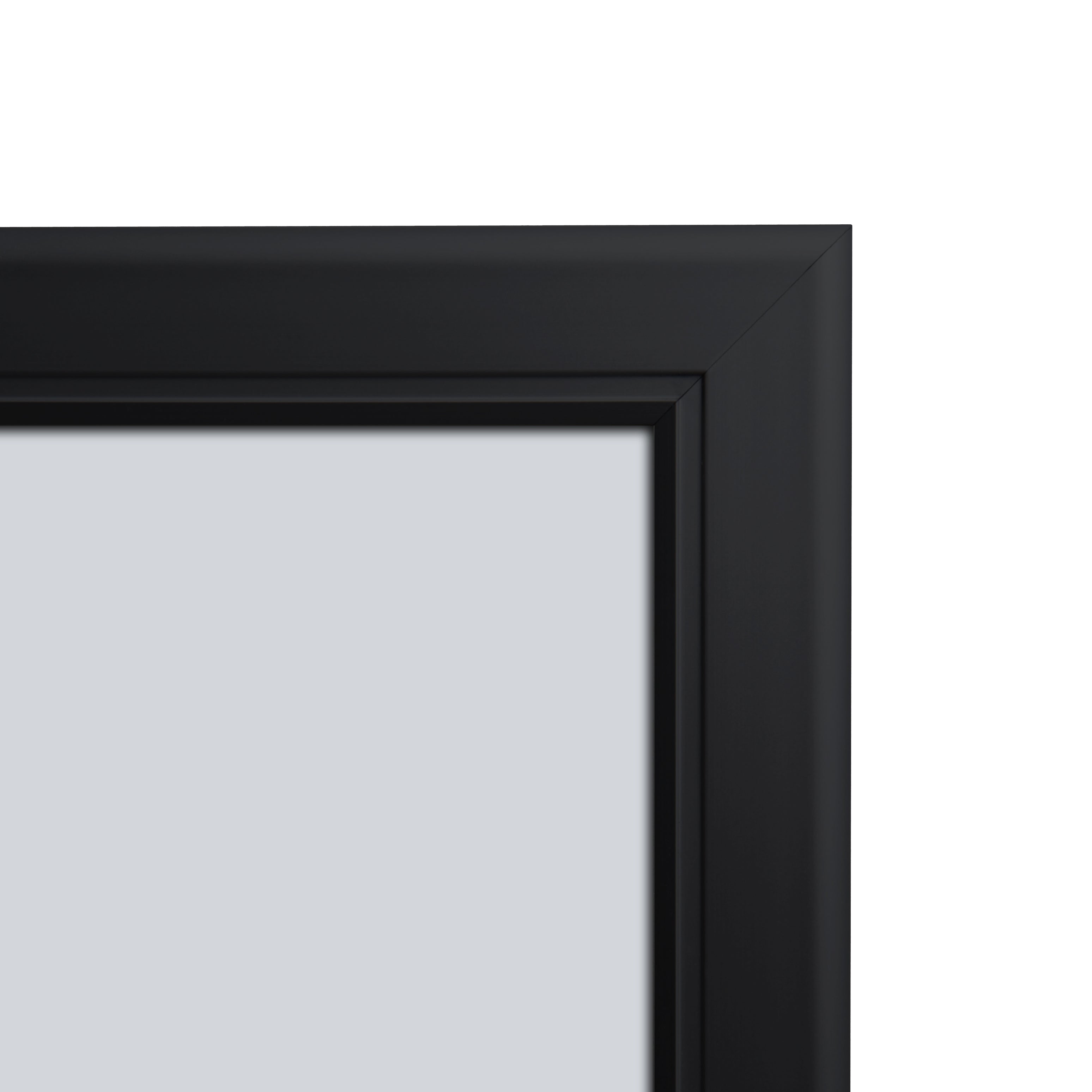 Porte menu extérieur avec logo noir, détail de finition (01)