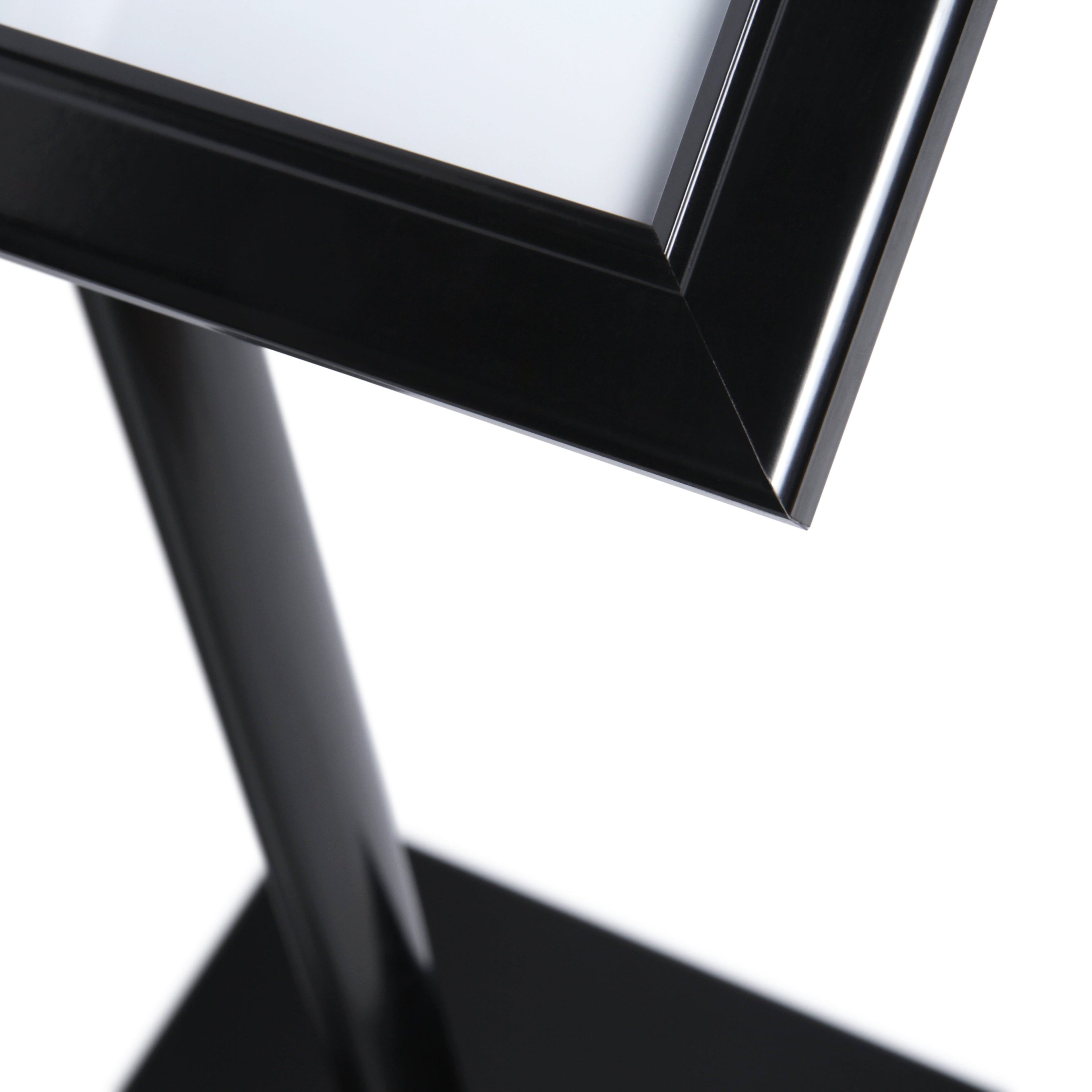 Présentoir porte menu verrouillable 2x A4, détail (05)